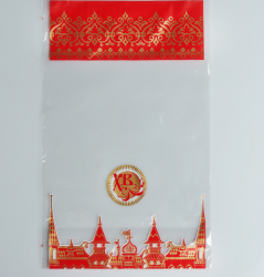 Изображение Пакет под кулич, донная складка, 17×28.4 см, 25 мкм